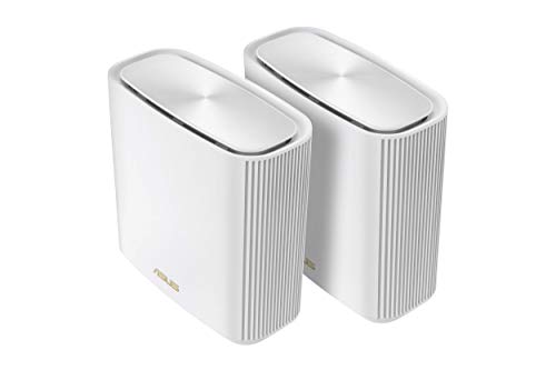 ASUS ZenWiFi AX6600 Tri-Band Mesh WiFi 6 System (XT8 1PK) - Whole Home Coverage up to 2750 sq.ft & 4+ rooms, AiMesh