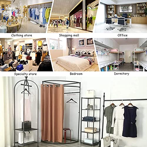 Fashion Changing Rooms Mobile Privacy Dressing Room Clothing Store Fitting Room Movable Detachable Changing Room for Shopping Malls Bedroom Furniture