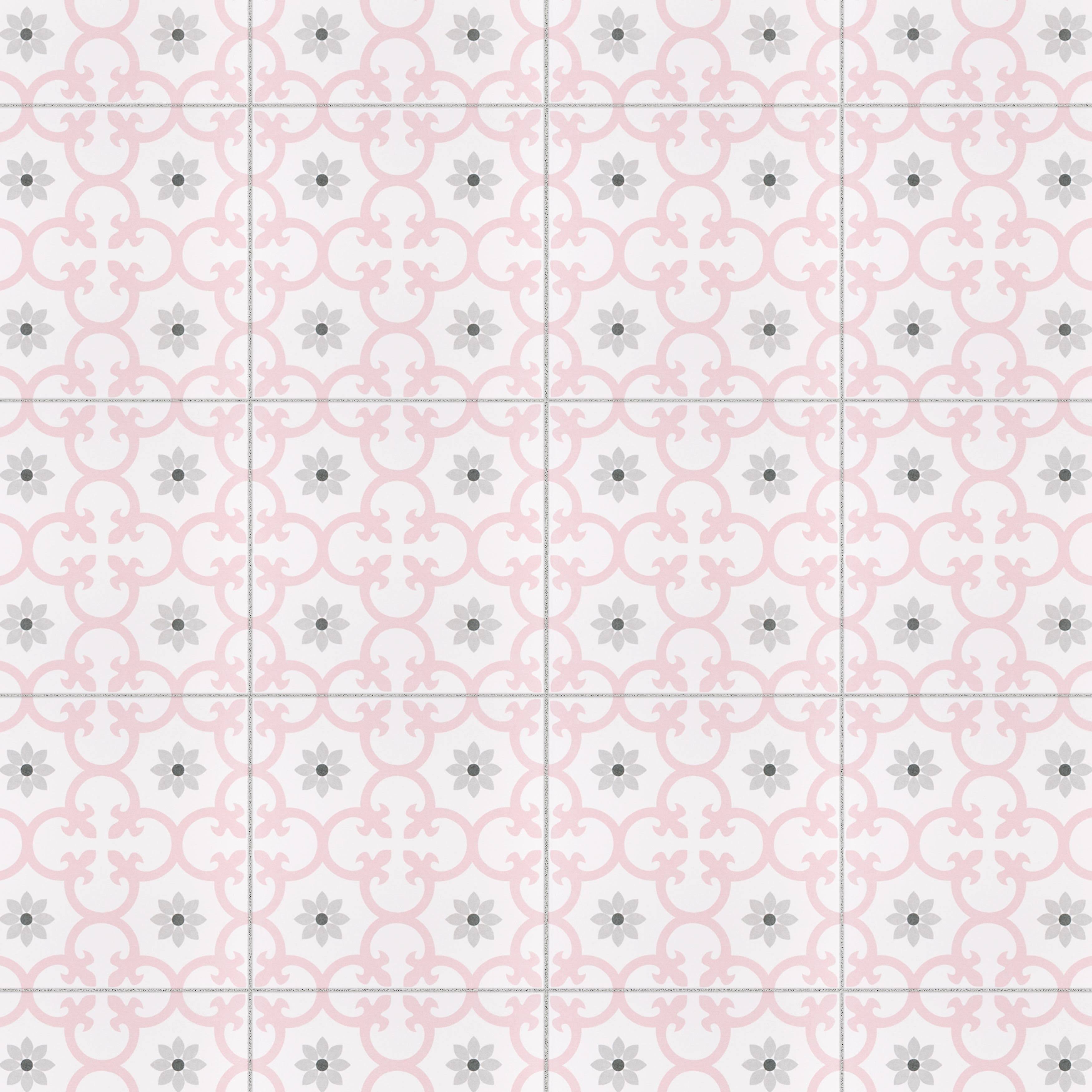 Affinity Tile FCD10 Arte Loire - 10x22 Square Encaustic Floor and Wall Tile - Textured Visual - Sold by Carton (11.11 SF/Carton)