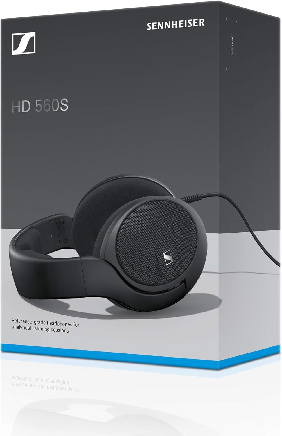 Sennheiser HD 560 S Over-The-Ear Audiophile Headphones - Neutral Frequency Response, E.A.R. Technology for Wide Sound Field, Open-Back Earcups