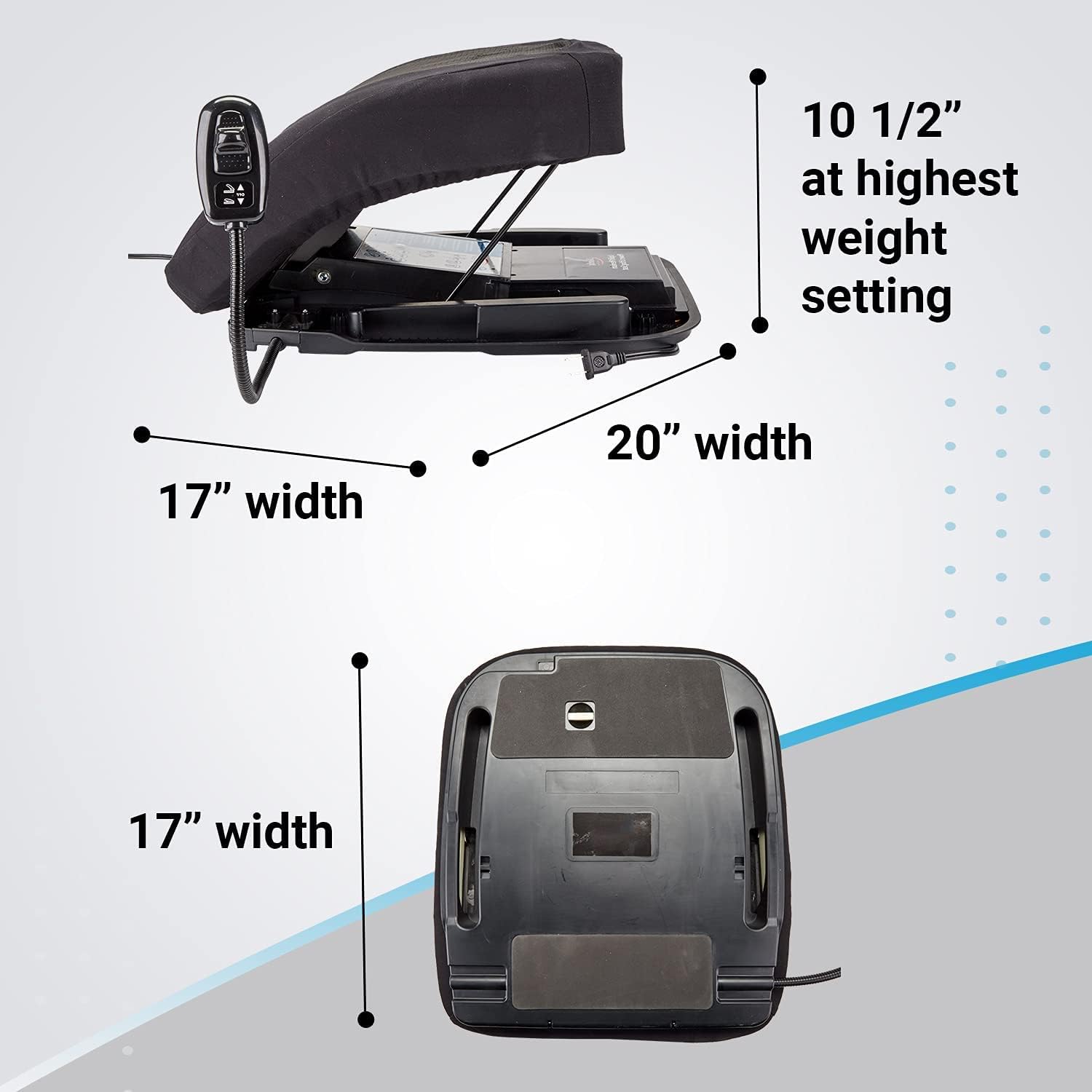 Stand Assist Aid for Elderly - Lifting Cushion by Seat Boost - Portable Alternative to Lift Chairs - Handicap Mobility Help for 70% Lift Support