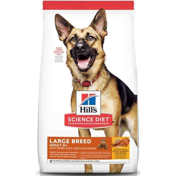 Hill's Science Diet Adult 6+ Large Breed Chicken Meal Dry Dog Food - Pet Supplies online store