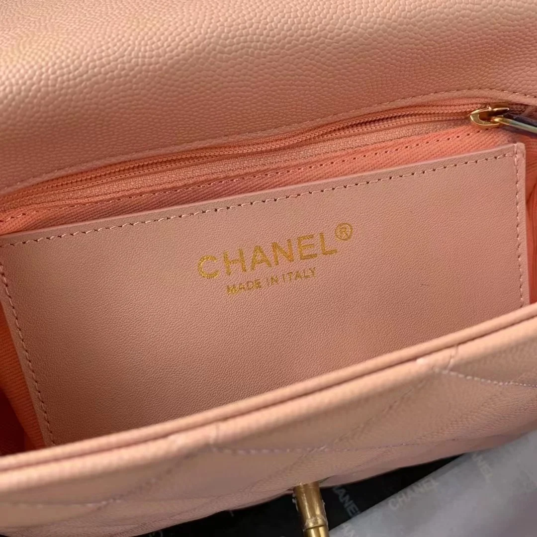 Chanel Flapbag With Chain Light Pink For Women, Women&rsquo;s Bags 8.3in/21cm