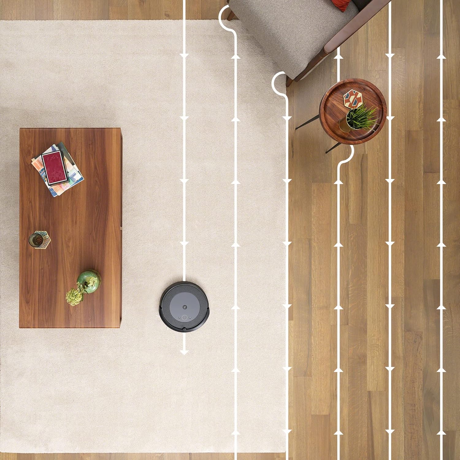 iRobot Roomba i4 (4192) Wi-Fi Connected Robot Vacuum Vacuum - Wi-Fi Connected Mapping, Compatible with Alexa, Ideal for Pet Hair, Carpets (Renewed)