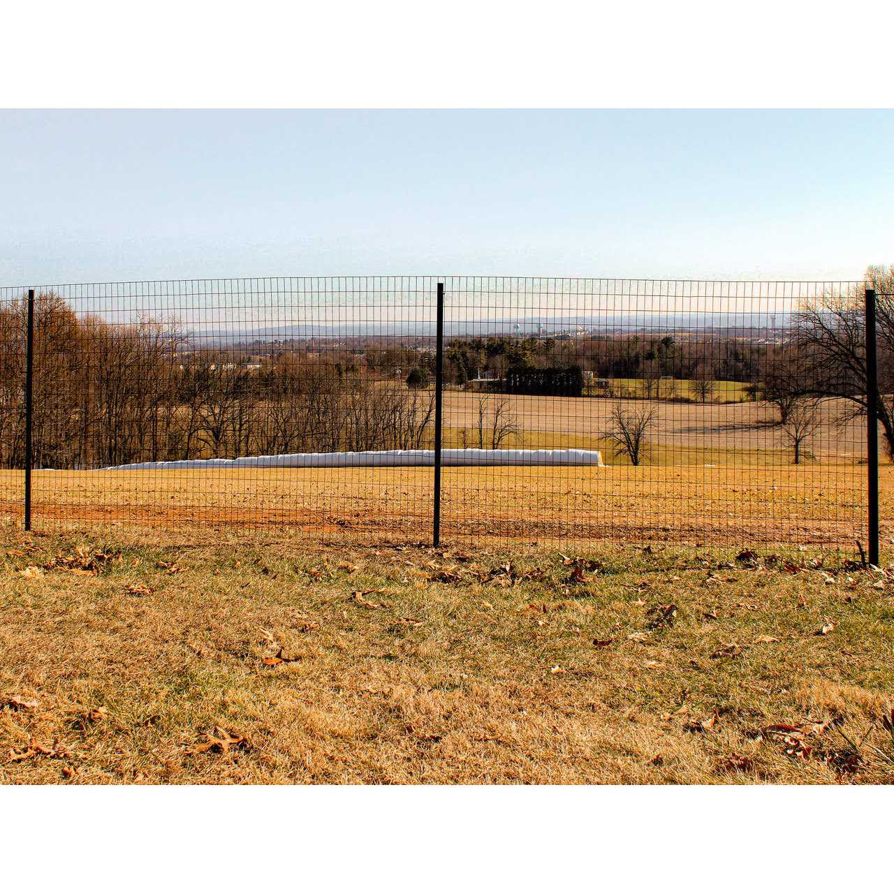 100' Welded Wire Dog Fence-14 ga. galvanized steel core - Shop Hardware Tools Online Store