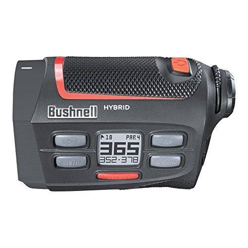 Bushnell Hybrid Golf Laser/GPS Rangefinder Bundle | Pinseeker w/Jolt, 1000 Yards, 5X Mag, Case | 201835 (+ PlayBetter Portable C