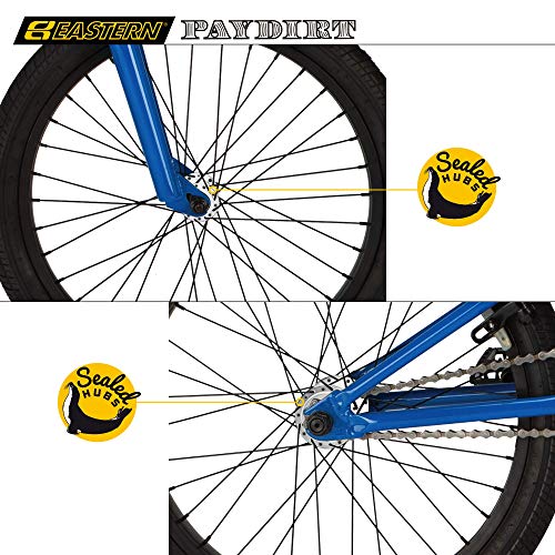 Eastern Bikes Paydirt - 20-Inch Freestyle BMX for Beginners, Durable Frame, Ideal for Street and Park Riding