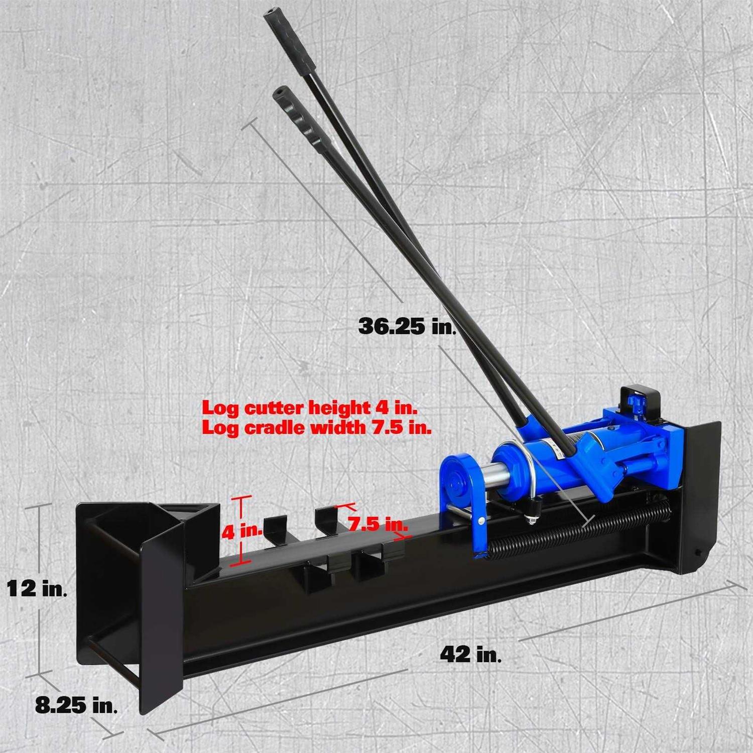Bilt Hard hydraulic log splitter 12 ton manual wood splitter - Shop Hardware Tools Online Store