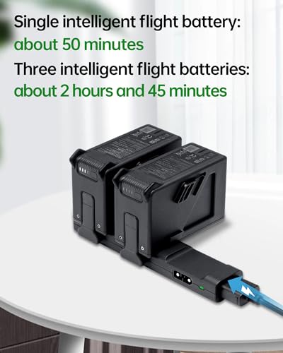 Drone Power Solution for DJI FPV - Fly More Kit Drone Accessories for Prolonged Flight Time and Fast Charging