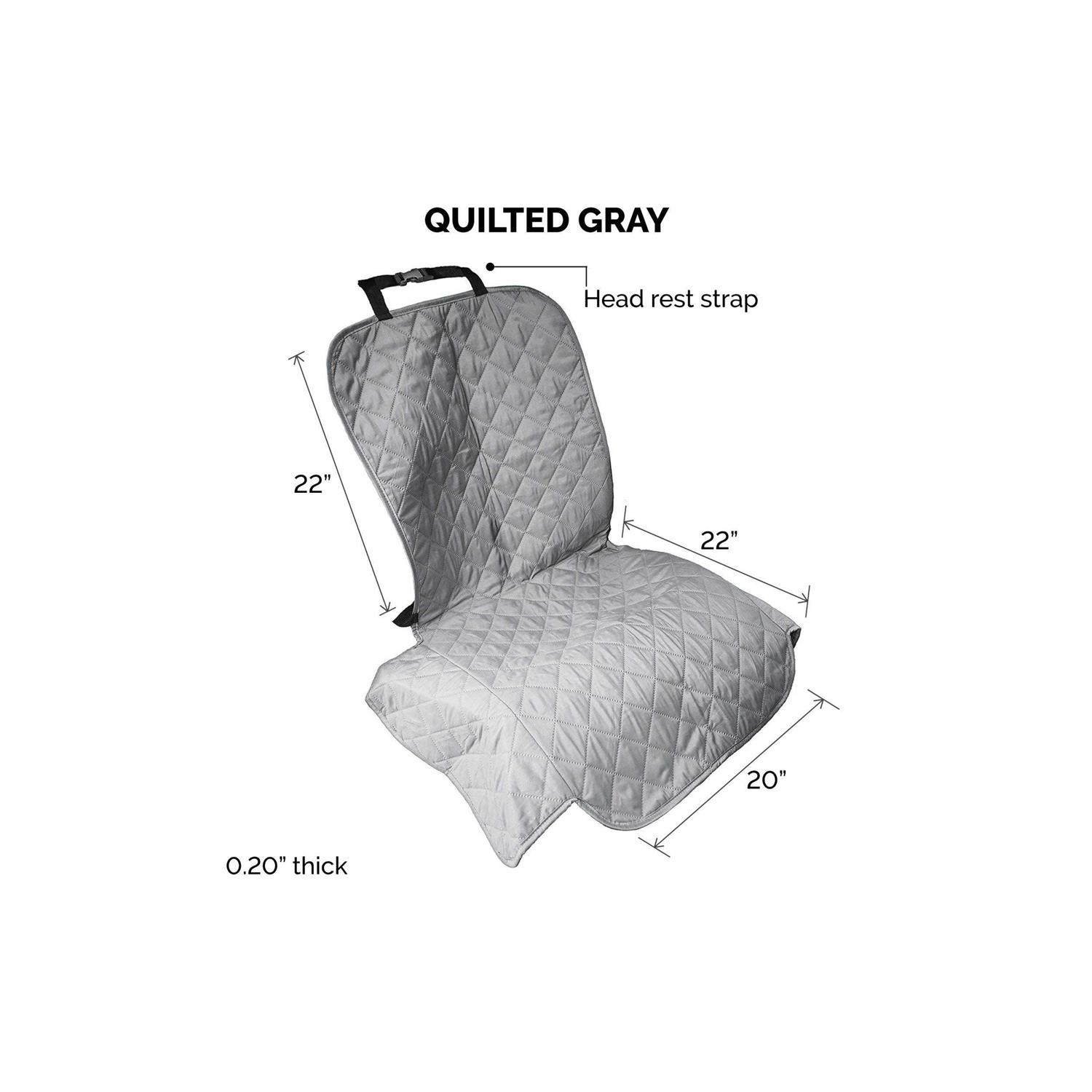 FurHaven Deluxe Pet Car Barrier &amp; Seat Protector with Carry Bag - Pet Supplies online store