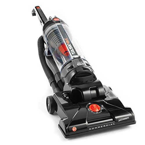 Hoover Commercial TaskVac Bagless Upright Vacuum Cleaner, Furniture Guard Lightweight HEPA Filtered Professional Grade Long-Lasting