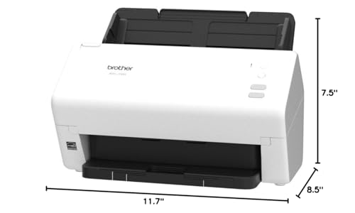 Brother ADS-3300W Wireless, High-Speed Desktop Scanner | 2.8-inch Touchscreen | Scans Up to 40ppm1