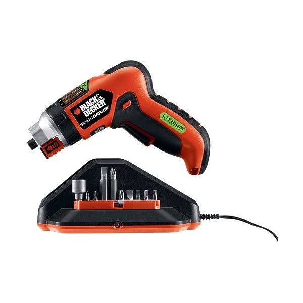 Black & Decker BDKLI4000M 3.6-Volt SmartSelect Screwdriver w/ Magnetic Screw Holder Black and Decker Li4000 3.6-Volt Lithium-Ion - Megean