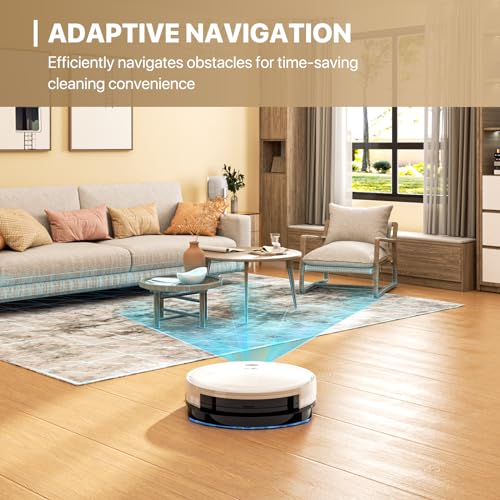 mollie Robot Vacuum and Mop Automatic Self-Charging Robotic Vacuum Cleaner - Smart Home Appliances