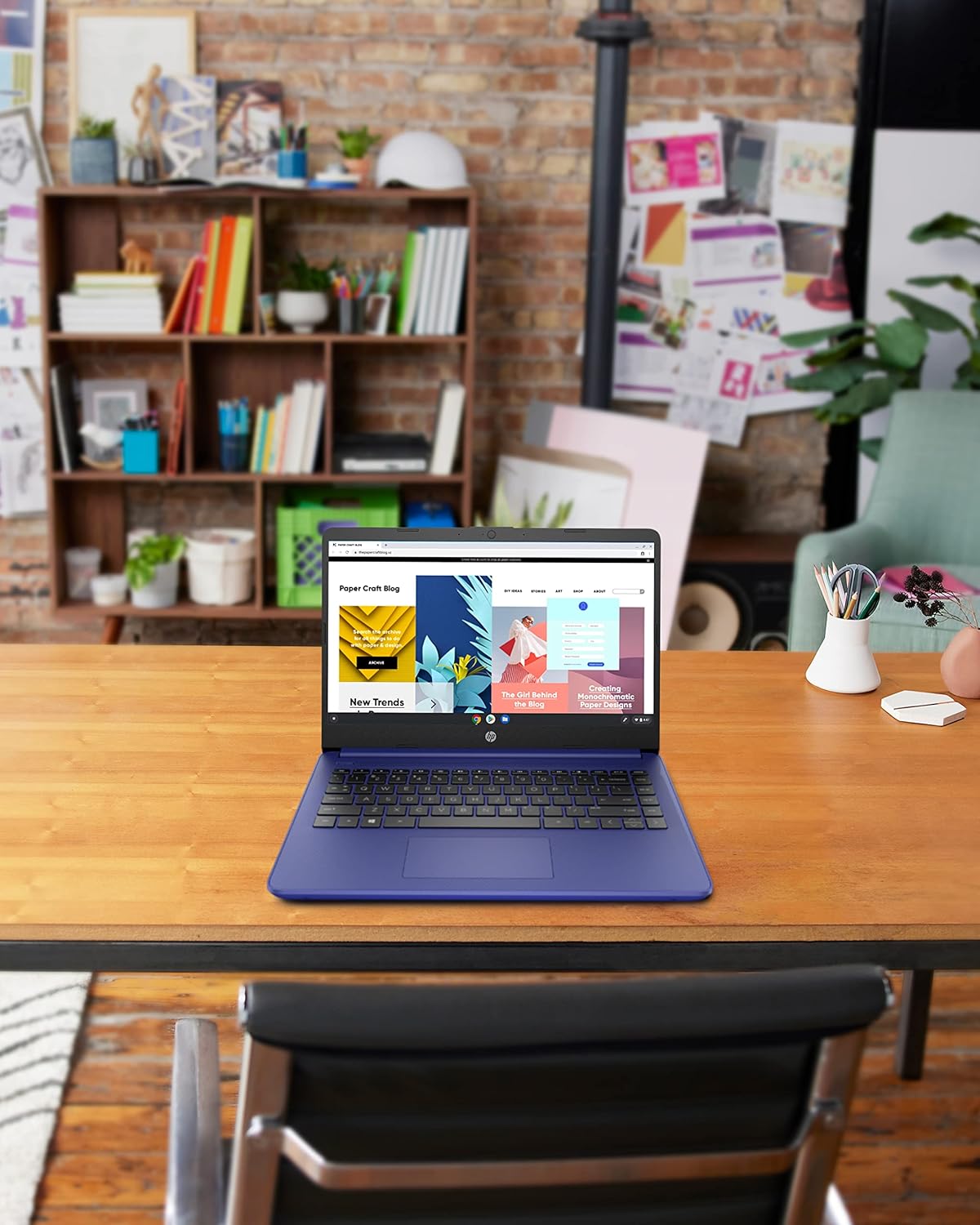 HP 14 Laptop, Intel Celeron N4020, 4 GB RAM, 64 GB Storage, 14-inch Micro-edge HD Display, Windows 11 Home, Thin & Portable, 4K Graphics
