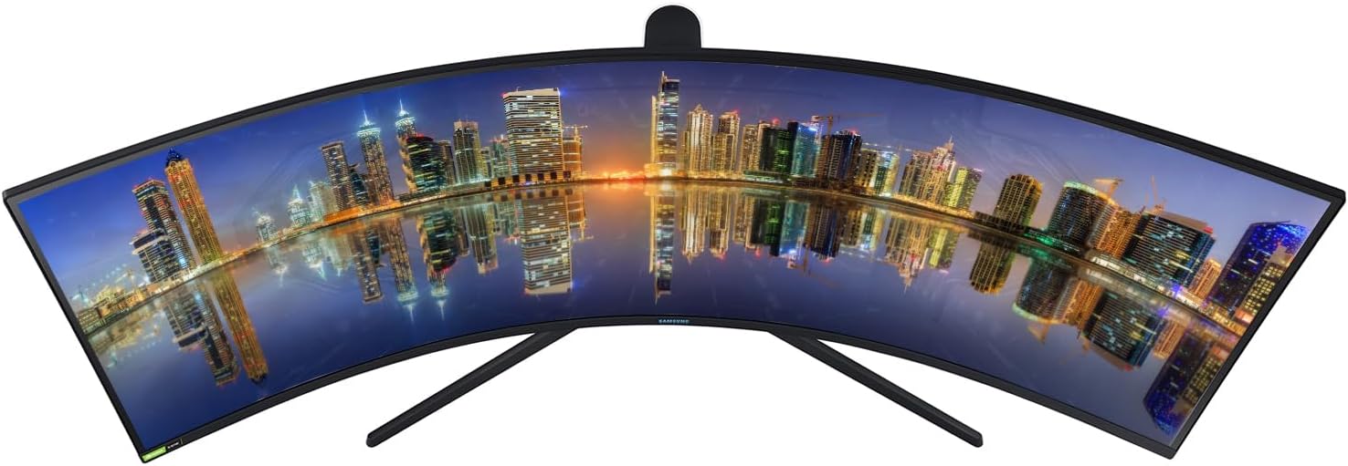 Samsung Odyssey G9 49-inch Curved 1440P Dual QHD 240Hz 1ms QLED Gaming Monitor with DisplayPort, HDMI, USB Hub