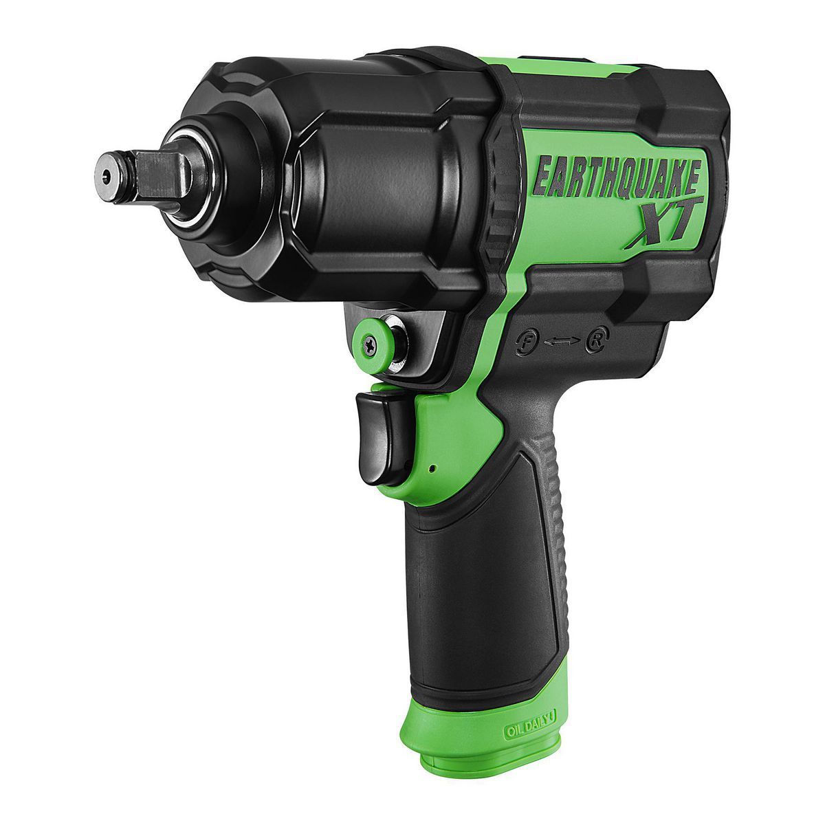 EARTHQUAKE XT 1/2 in. Composite Air Impact Wrench, Twin Hammer, 1200 ft-lbs, Purple
