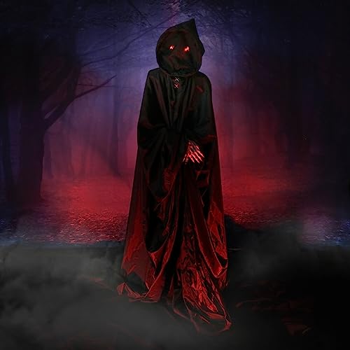 Haunted Hill Farm 5.9 ft. Animatronic Lurching Woman by Tekky, Halloween Animatronic, Scary Indoor House Prop & Decoration