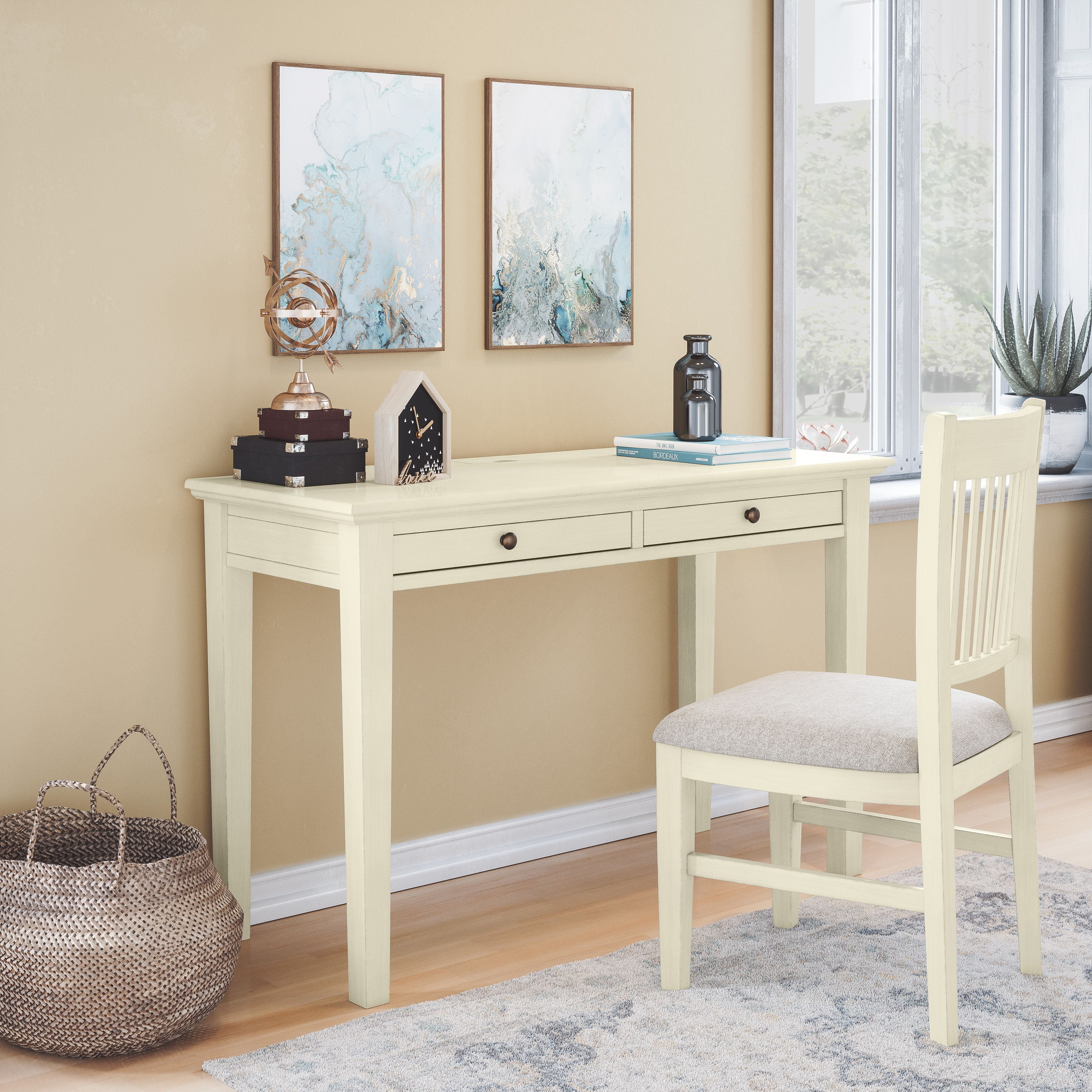 Jofran Craftsman Modern Farmhouse 48" Two Drawer USB Charging Desk