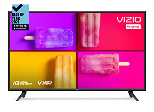 VIZIO 50-Inch V-Series 4K UHD LED Smart TV with Voice Remote, Dolby Vision, HDR10+, Alexa Compatibility, 2022 Model