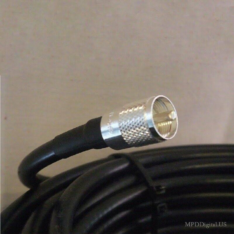 LMR 400 Antenna Coax Cable 50ft Pl259 Connectors