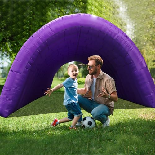 Inflatable Tunnel Sports Tunnel Entrance with Blower Football Tunnel Tent Entryway for Business Advertise Party Exhibition Promotion Street,Shop
