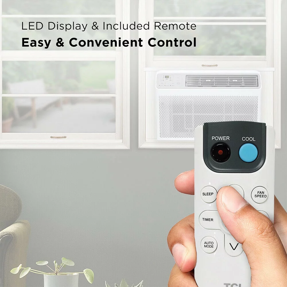 TCL 8,000 BTU Smart Window Air Conditioner 2022 Model