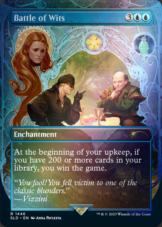 Wizards of the Coast Magic The Gathering: Secret Lair - The Princess Bride (Foil Edition) Collectible Card Set, Card set, 9 pieces