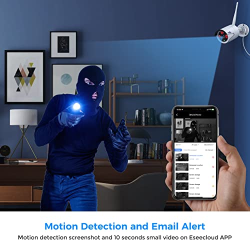 [Wireless Pro, 100ft Range] Hiseeu Wireless Security Camera System, Expandable 16CH 4K NVR