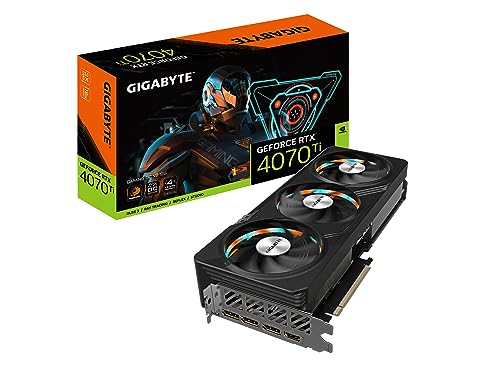 GIGABYTE GeForce RTX 5070 Ti AERO OC 16G Graphics Card, 16GB 256-bit GDDR7, PCIe 5.0, WINDFORCE Cooling System, GV-N507TAERO OC-16GD Video Card