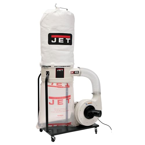 Jet DC-1100VX-5M Dust Collector 1.5HP, 1PH 115/230-Volt 5-Micron Bag Filter Kit - Smart Home Appliances