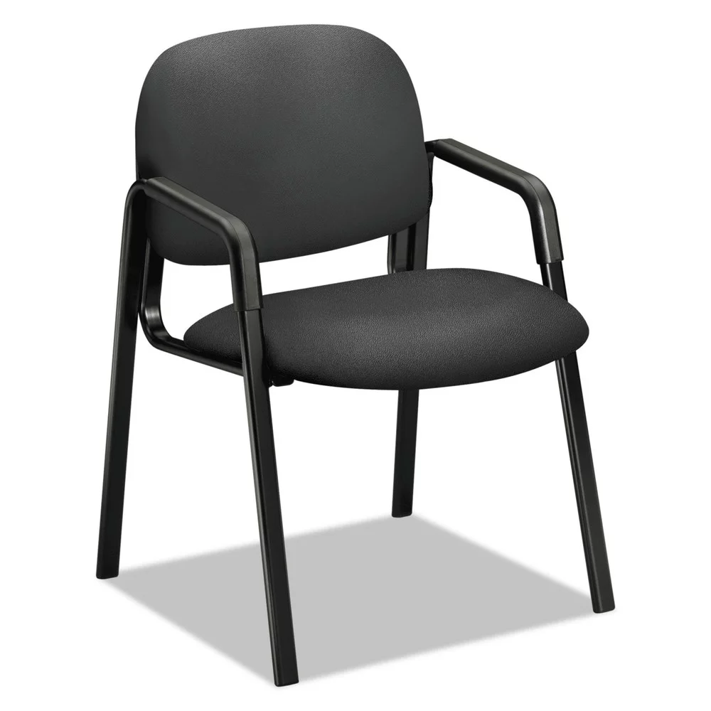 HON Solutions Seating 4000 Series Leg Base Guest Reception Waiting Room Chair, Iron Ore