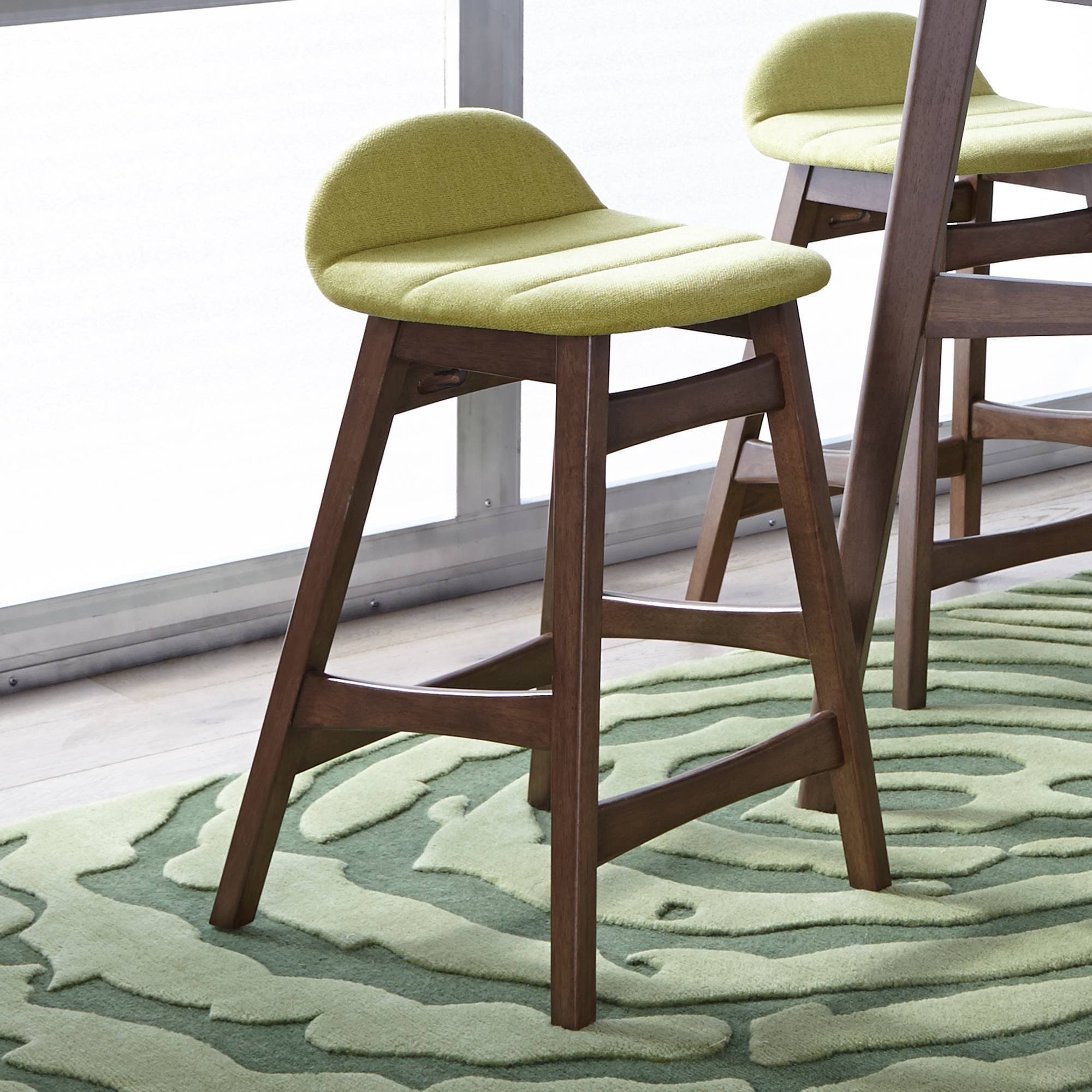 2pc Space Savers Counter Height Barstool Green - Liberty Furniture
