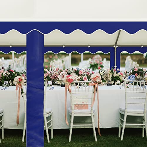 PHI VILLA 20'x16' Outdoor Heavy Duty Party Tent Large Commercial Canopy Wedding Event Shelter with Removable Sidewalls & 3 Storage Bags for Patio