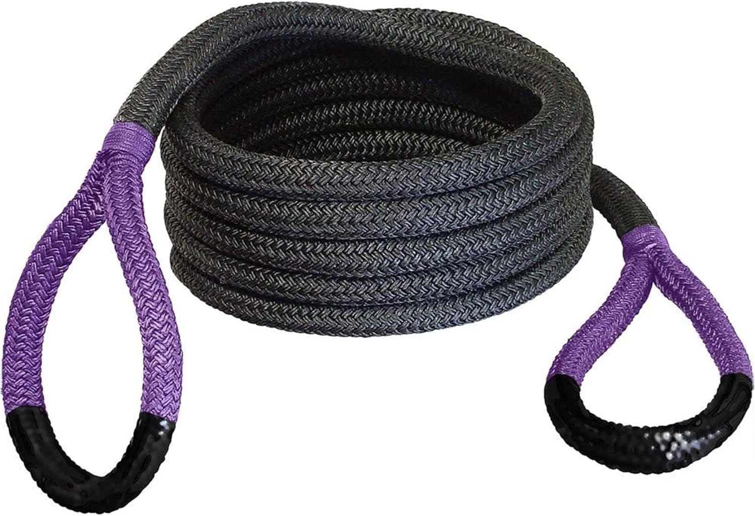 Bubba Rope Sidewinder Xtreme Model 176653YL Off-Road Power Stretch Kinetic Kit 5/8 x 20 ft. Recovery Rope with Breaking Strength of 14000 Lb. in