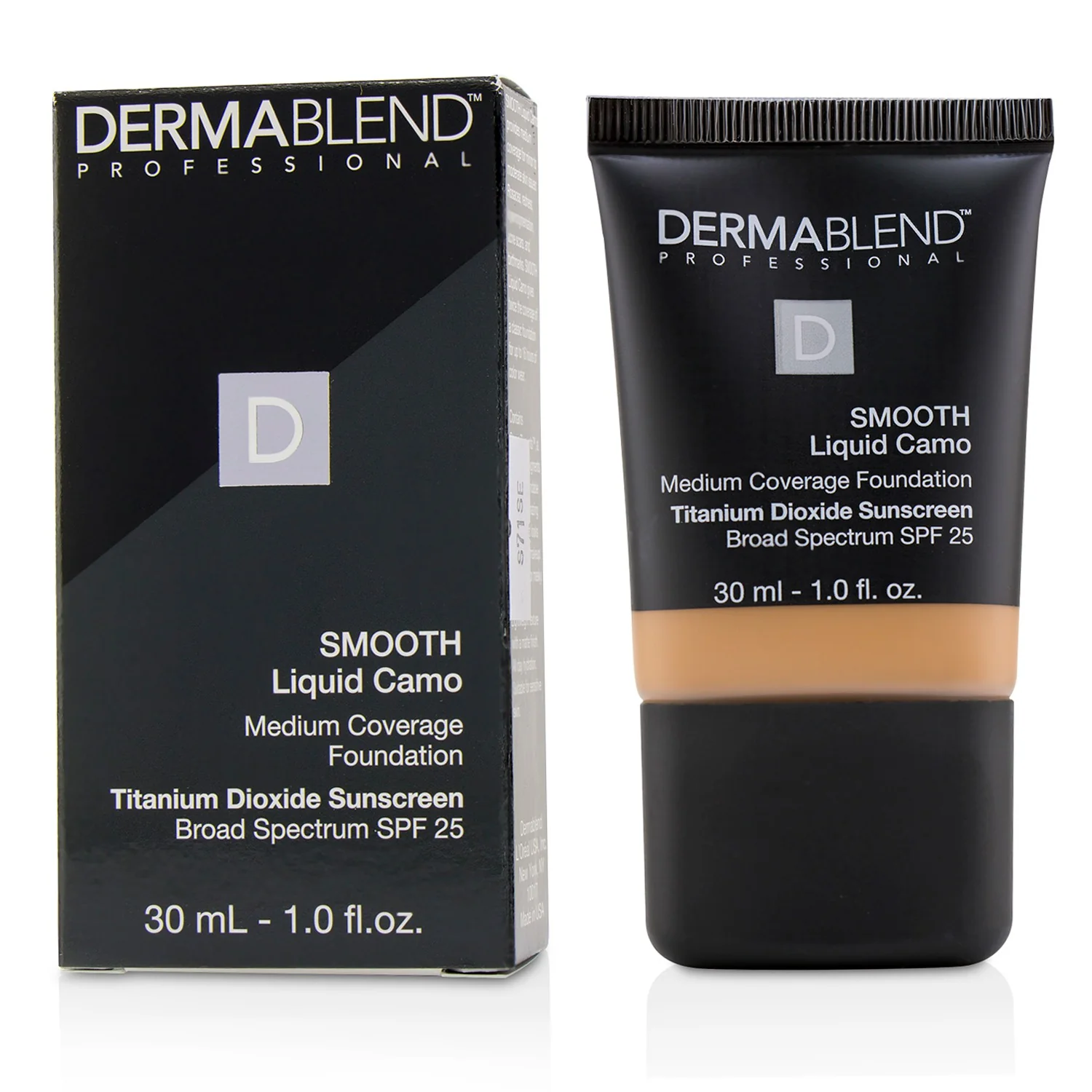 Dermablend Smooth Liquid Camo Foundation SPF 25 (Medium Coverage) - Bisque (30W)  30ml/1oz