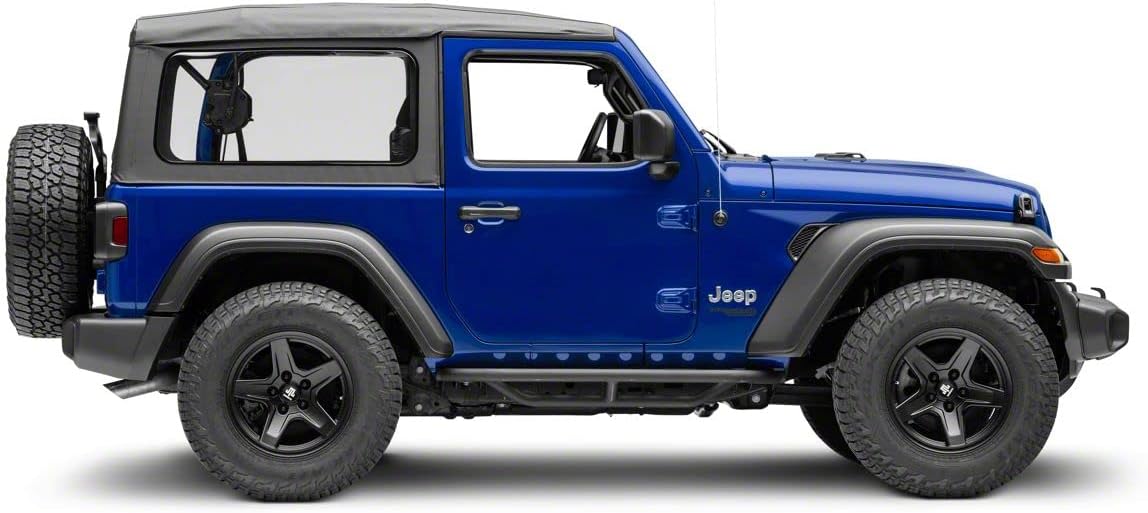 Barricade Tubular HD Rock Sliders Compatible with 18-22 Jeep Wrangler JL 2-Door