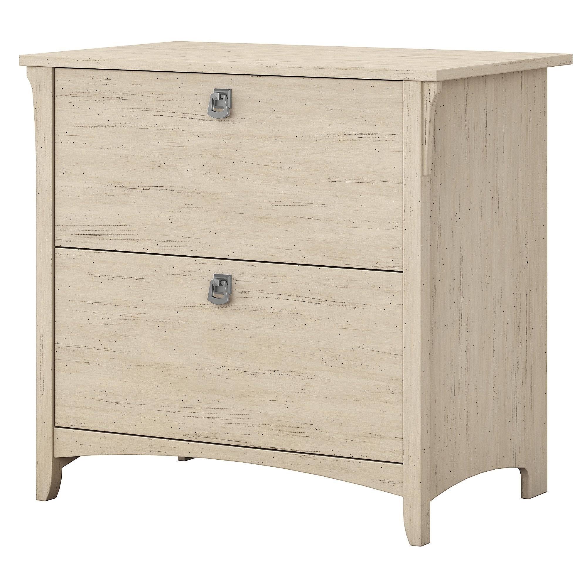 The Gray Barn Lowbridge Lateral File Cabinet in Antique White