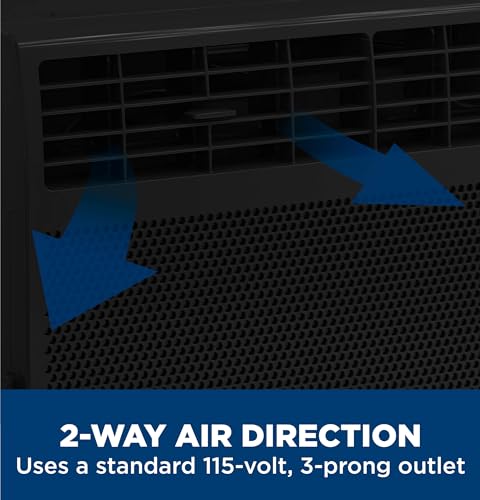 GE Window Air Conditioner Unit, 6,000 BTU for Small Rooms up to 250 sq ft. with Adjustable Fan and Cooling Settings