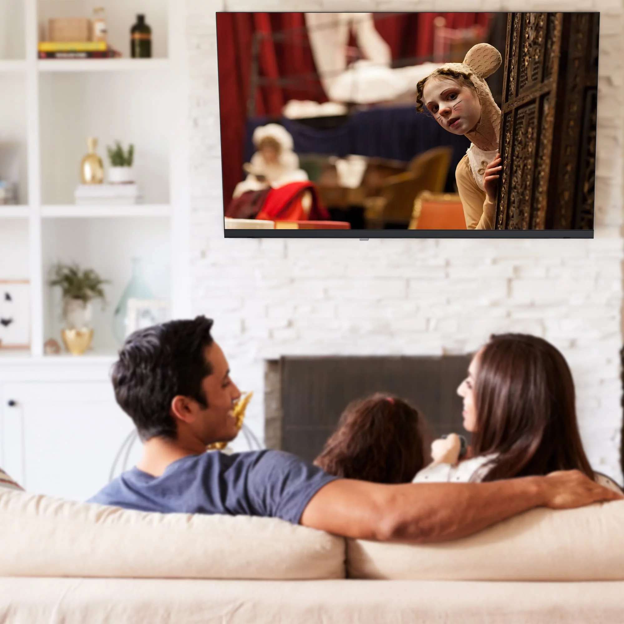 Impecca 40-inch Smart TV, Full HD 1080P, Stream Netflix, YouTube, VUDU, Browser, APP-Store, Built-in Stereo Speakers, Full Function Remote Control