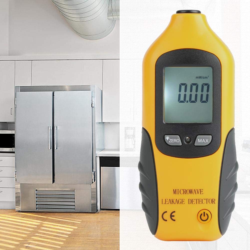 HtM2 Microwave Leakage Detector, LCD Display High Precision Radiation Meter Tester No Need Recalibration