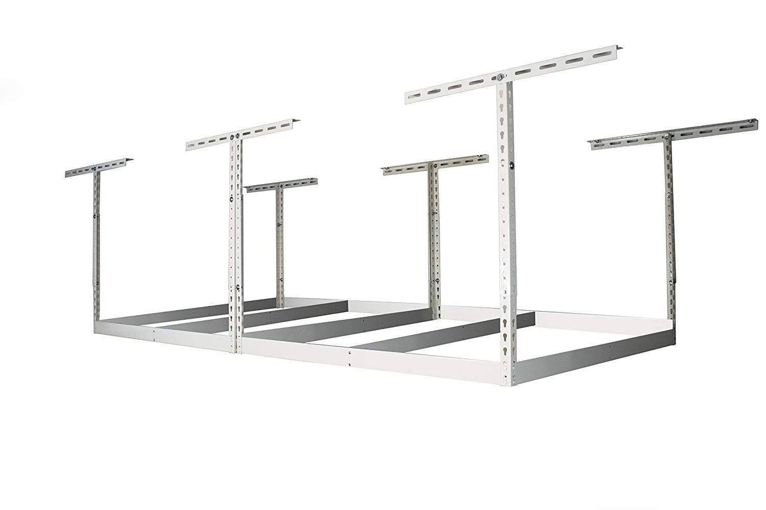 SafeRacks 4&x8& Overhead Garage Storage Rack