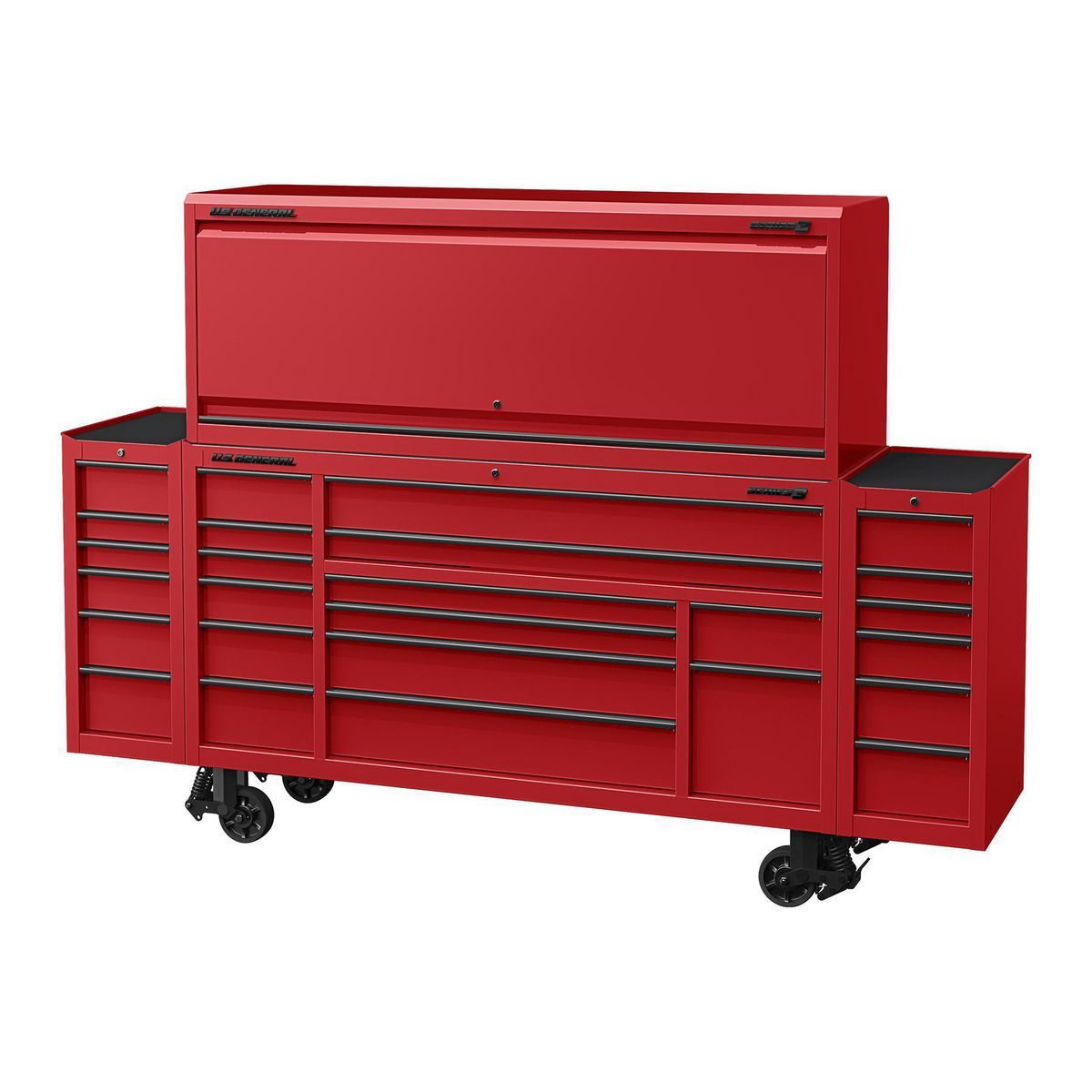 U.S. GENERAL 15 in. End Cabinet, Series 3, Slate Gray