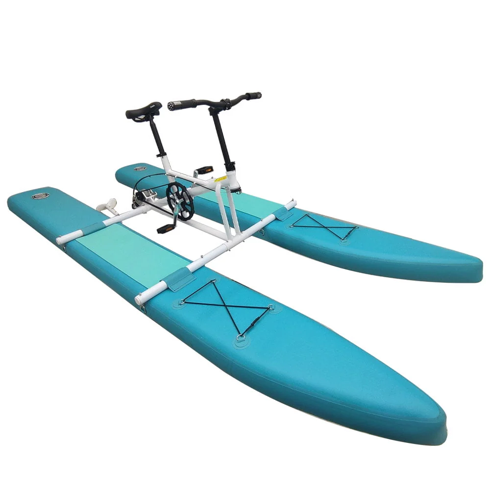 Techtongda Single Person Water Bike Cruise Sightseeing Pedal Recreational Boat