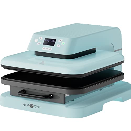HTVRONT Auto Heat Press Machine for T Shirts - 15x15 Smart T Shirt Press Machine with Auto Release - Professional Heat Press for Sublimation, Vinyl