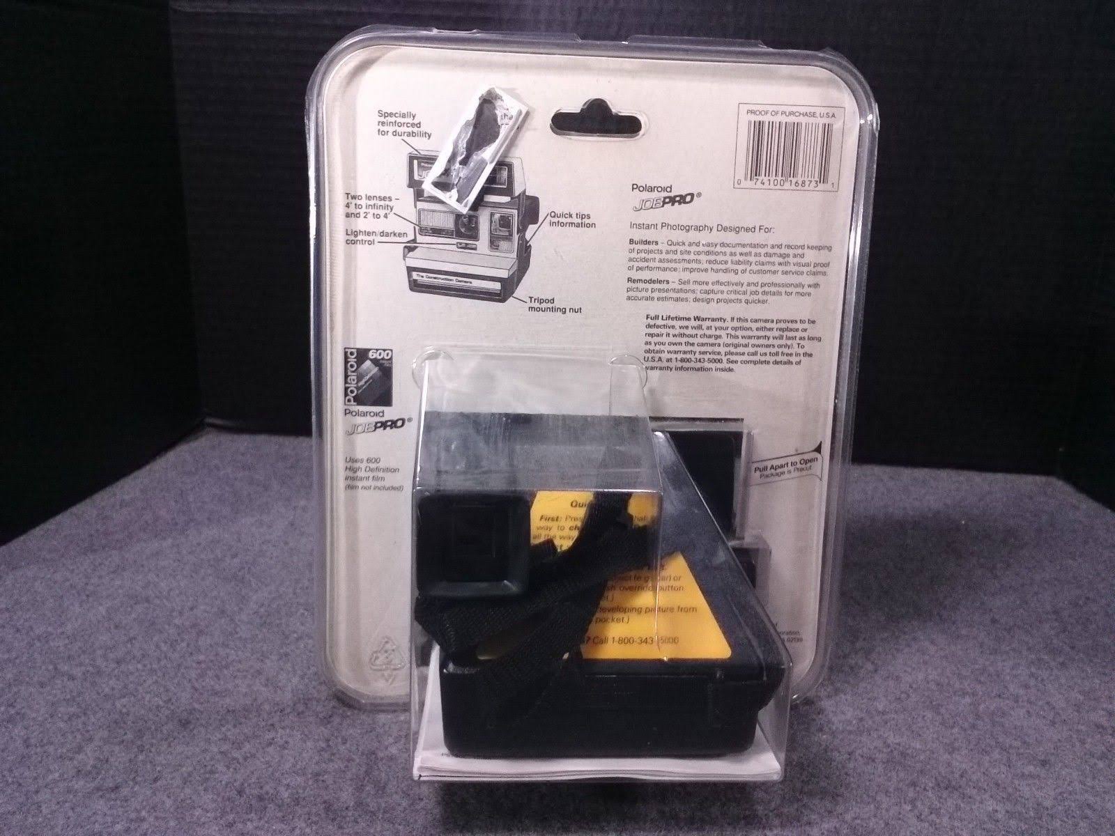 Polaroid JobPro - Instant camera black, yellow