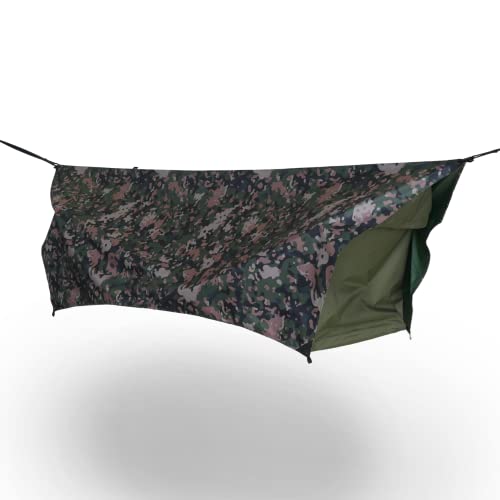 Haven Tents Lay Flat Hammock Tent - Waterproof Tent & Camping Hammock with Mosquito Net - Includes Insulated Pad and Rainfly - Haven Tent, Haven XL
