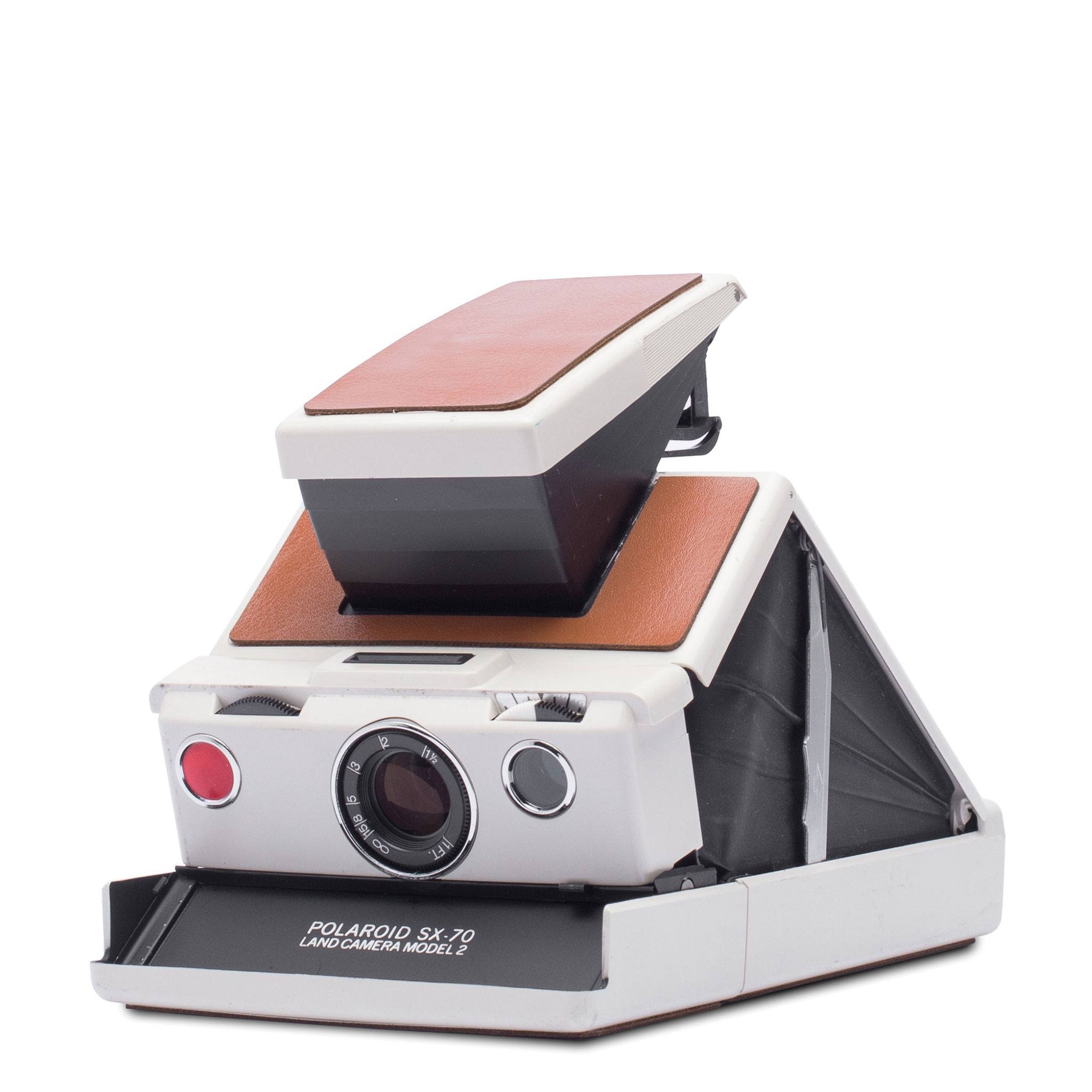 Polaroid Originals SX-70 Camera (Silver/Brown)