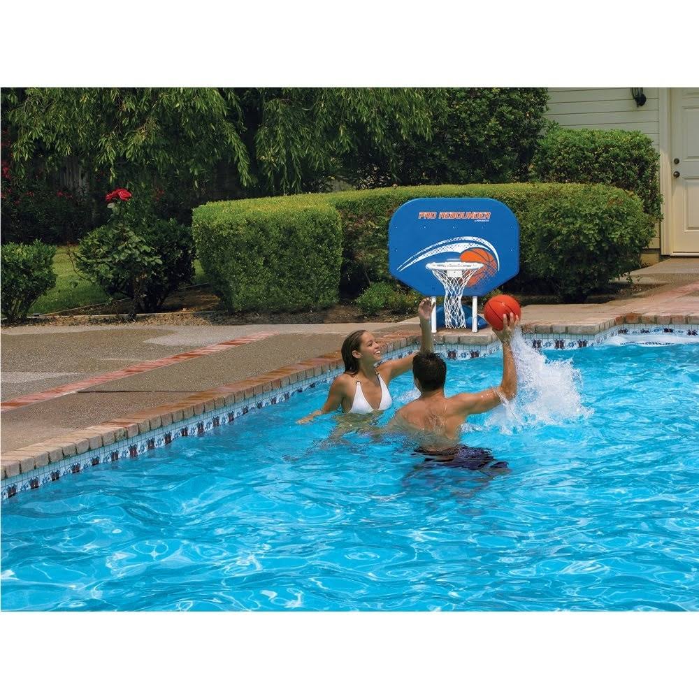 Poolmaster Pro Rebounder Poolside Basketball u0026 Volleyball Combo Game