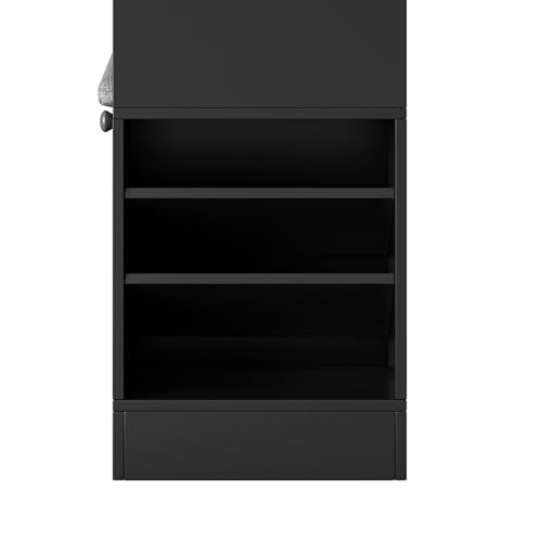 Wide Design Hall Tree with Storage and Bench, 4-IN-1 Multi-functional Entryway Bench with Coat Rack and Shoe Cubbies, Practical Furniture for Hallway